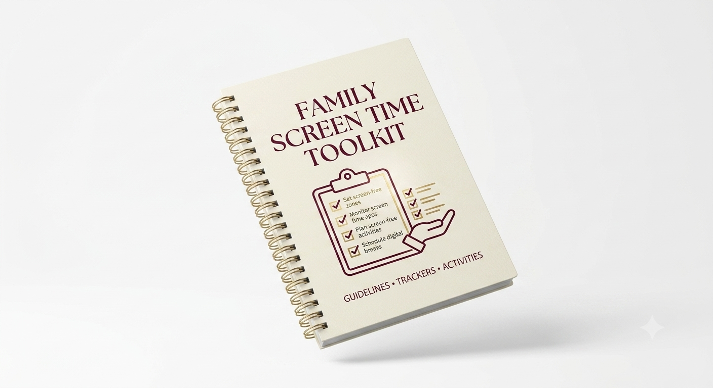 Family Screen Time Toolkit mockup